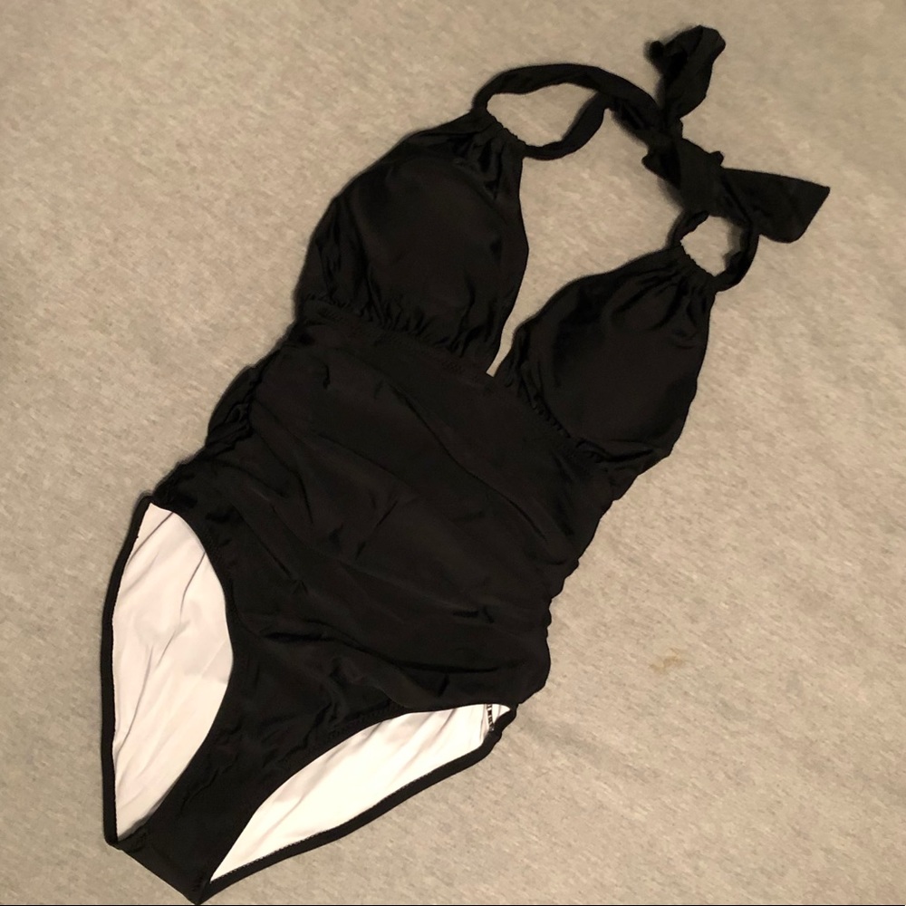 Black one piece
